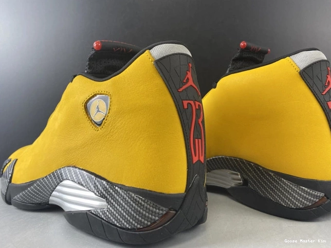 GOLD BQ3685-706 AIR UNIVERSITY RETRO 14 JORDAN 0728